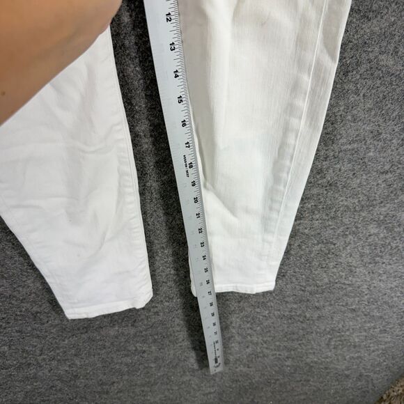 J. Crew Jeans Women 26 Plus Beige Denim Light Wash Low Rise Ankle Toothpick - Picture 5 of 8